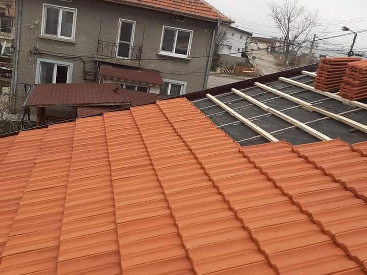 Montaj tigla metalica, tigla ceramica si tabla cutata