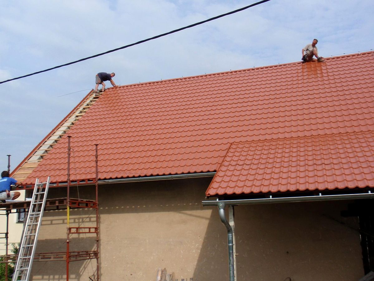 Montaj tigla metalica, tigla ceramica si tabla cutata