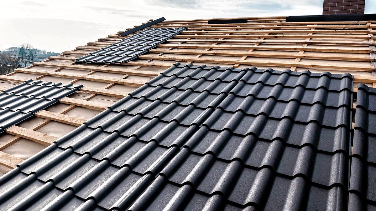 Montaj tigla metalica, tigla ceramica si tabla cutata