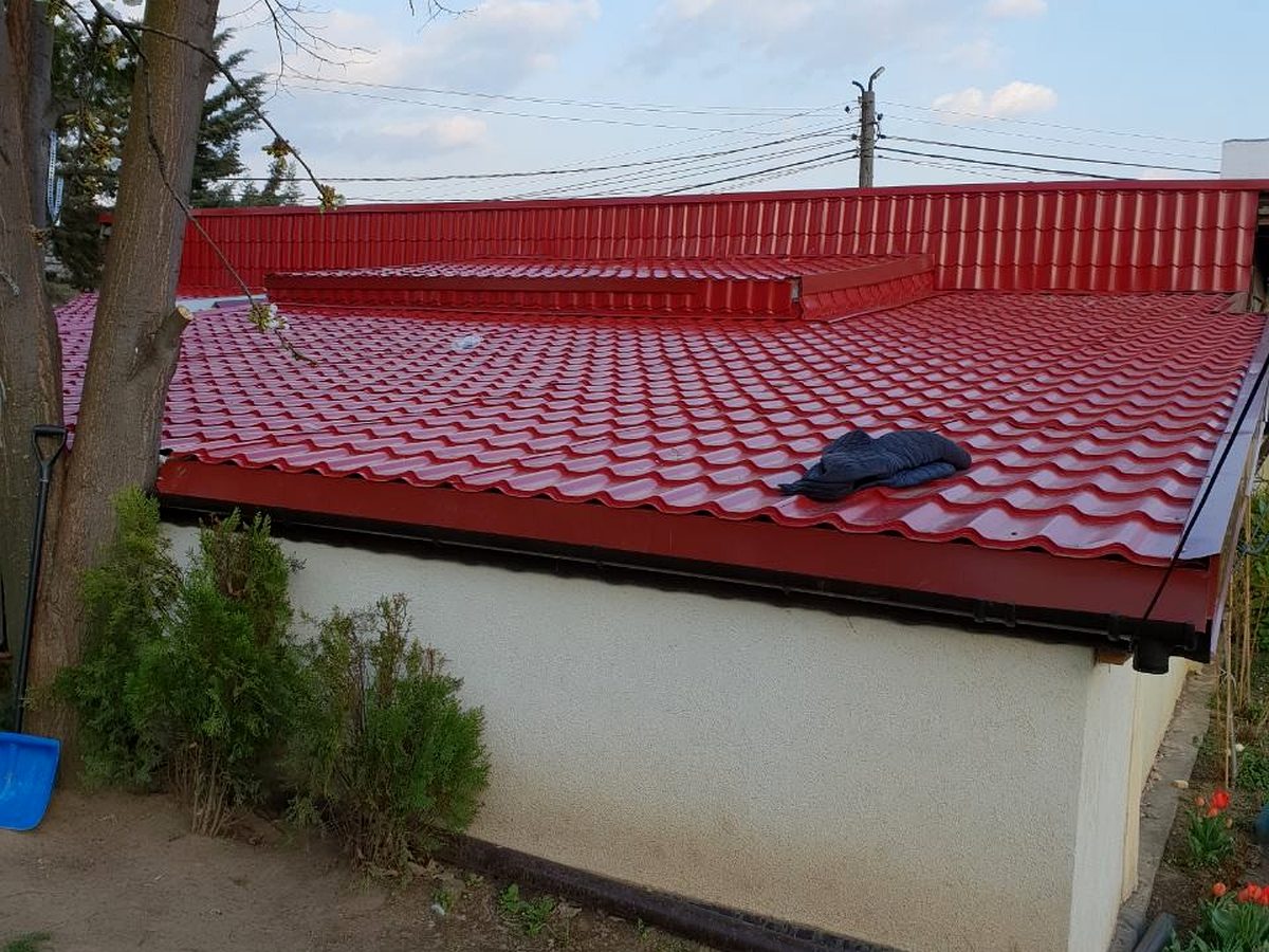 Montaj tigla metalica, tigla ceramica si tabla cutata
