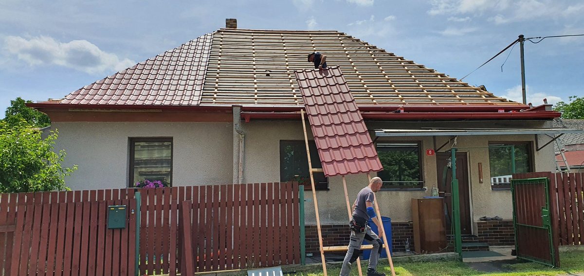Montaj tigla metalica, tigla ceramica si tabla cutata