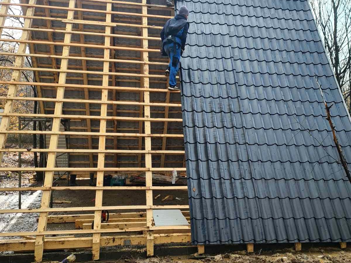 Montaj tigla metalica, tigla ceramica si tabla cutata