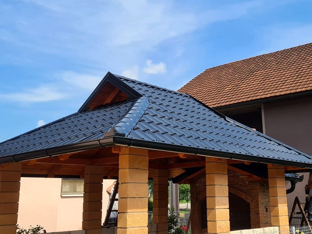 Montaj tigla metalica, tigla ceramica si tabla cutata